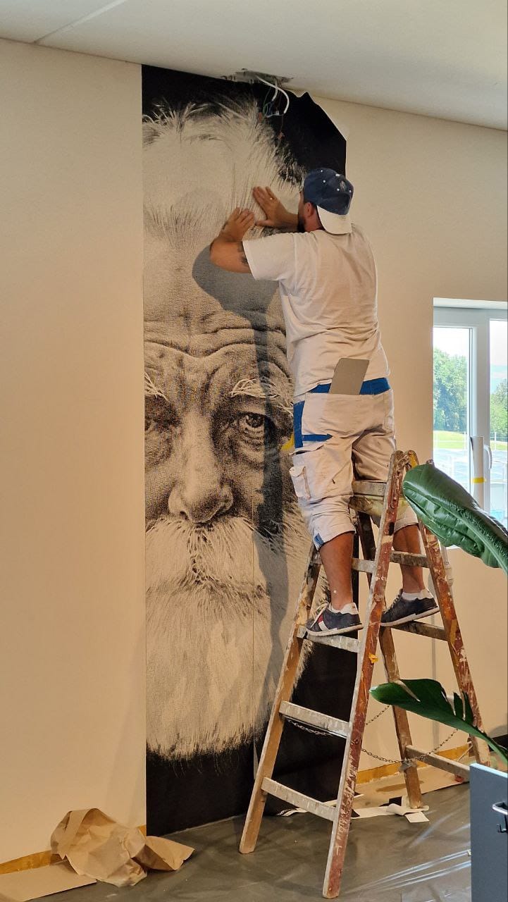 Wandgestaltung